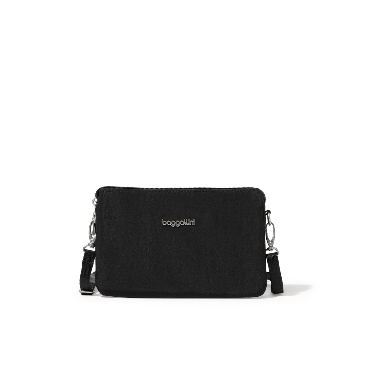 Baggallini The Only Mini Bag ( Black , One Size ) Black One Size U1
