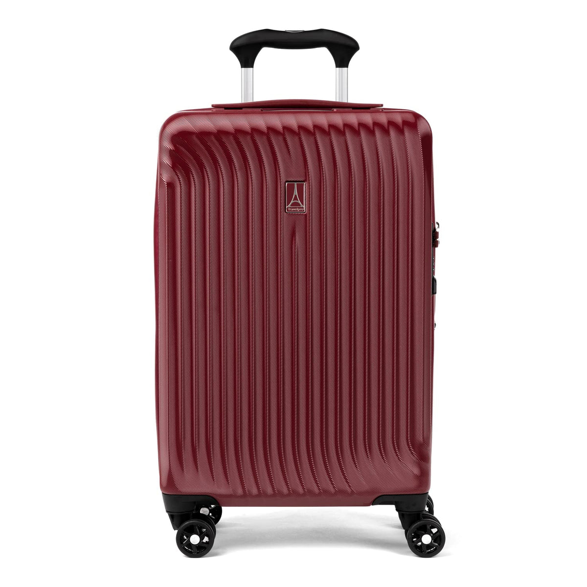 Travelpro Maxlite Air Hardside Expandable Luggage, 8 Spinner Wheels, Lightweight Hard Shell Polycarbonate ( Cabernet , Carry-On 21-Inch ) Cabernet Carry On 21 Inch U11