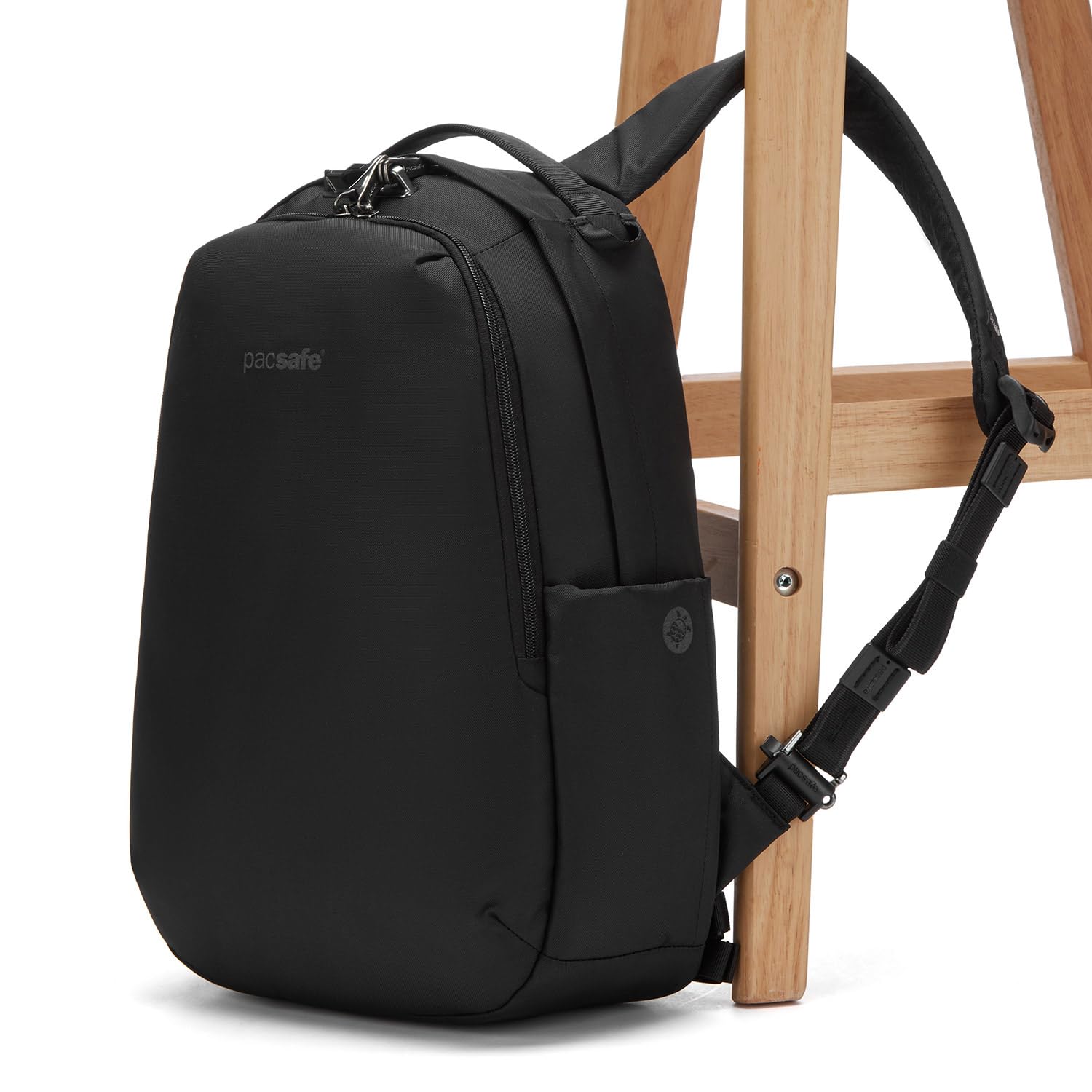 Pacsafe V 16L All-around Backpack ( Jet Black , 16 Liter ) Jet Black 16 Liter U1
