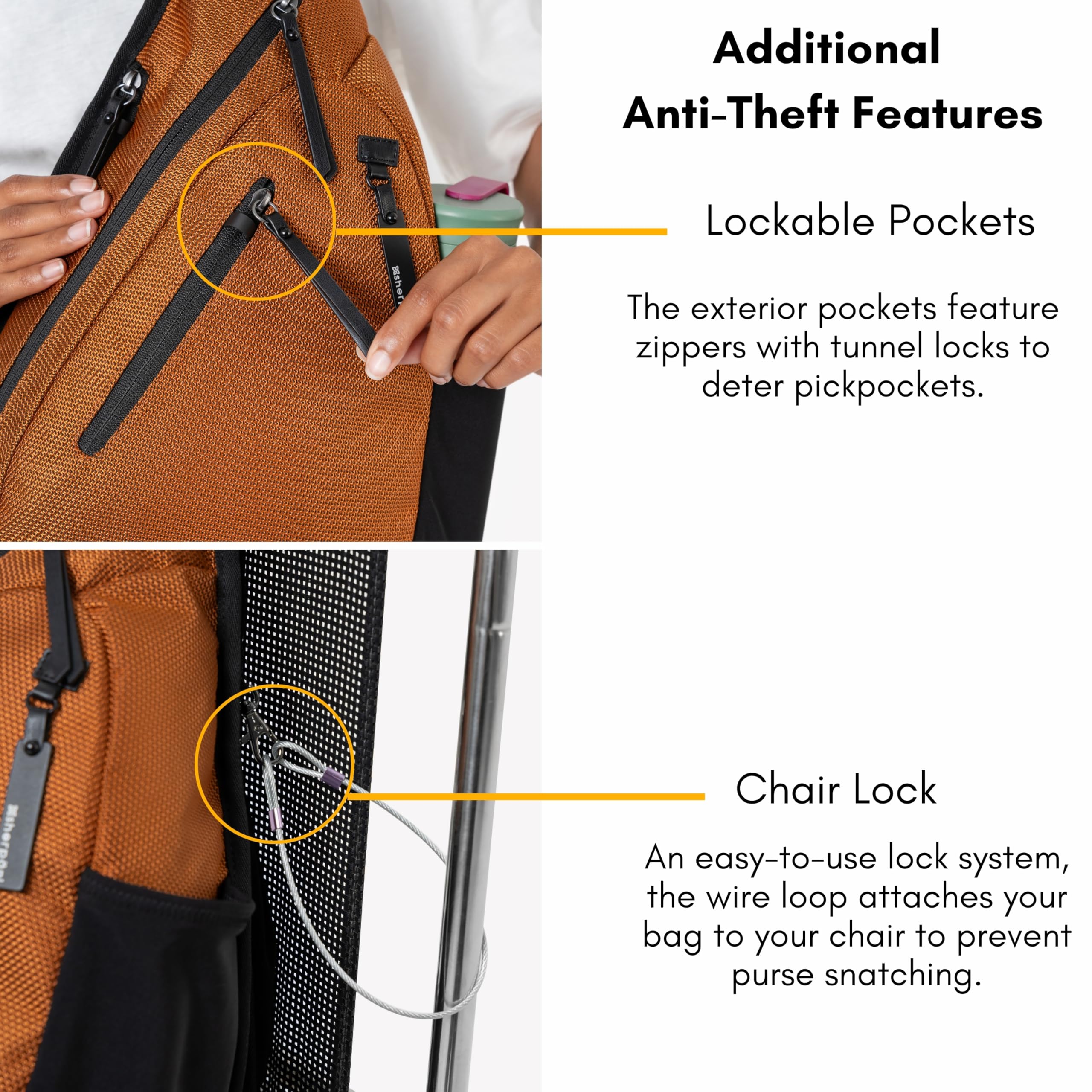 Sherpani Esprit, Anti Theft Sling Bag, Sling Backpack, 10L Travel Bag, Crossbody Backpack, Travel Gift for Women, Fits 10 Inch Tablet ( Sterling , One Size ) Sterling One Size U1