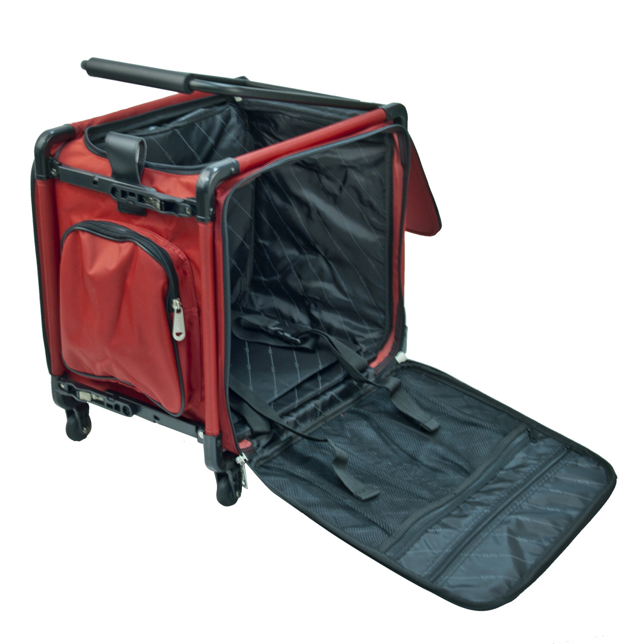 Tutto Serger Tote on Wheels ( Cherry Red , 17" ) Cherry Red 17 U1