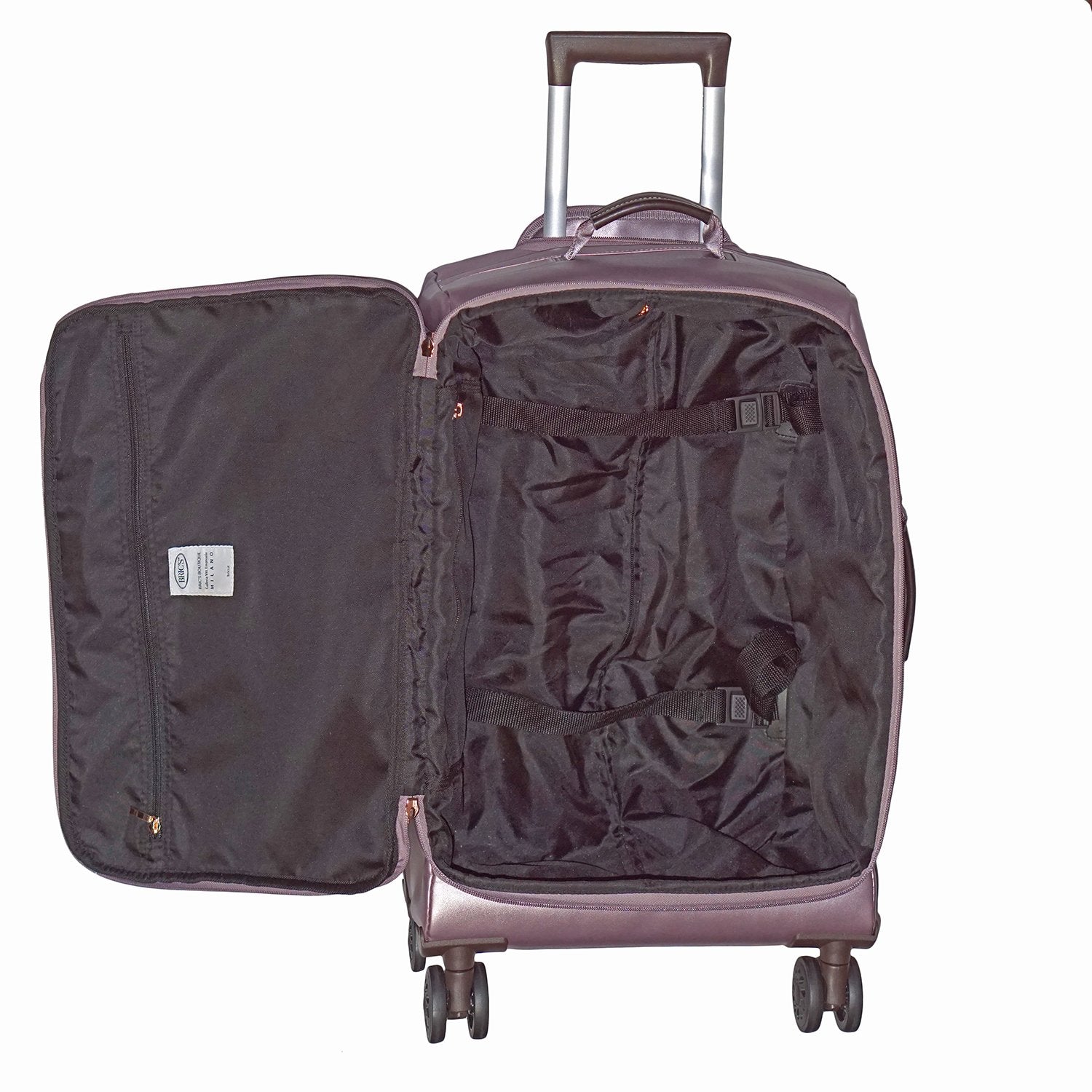 Bric's X-Travel 21" International Carry On Spinner Metallic Lilac 21 Inch U1