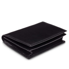Bosca Men's Wallet, Old Leather Full Gusset 2-Pocket Card Case Wallet with I.D. Window ( Black , One Size ) Black One Size U4