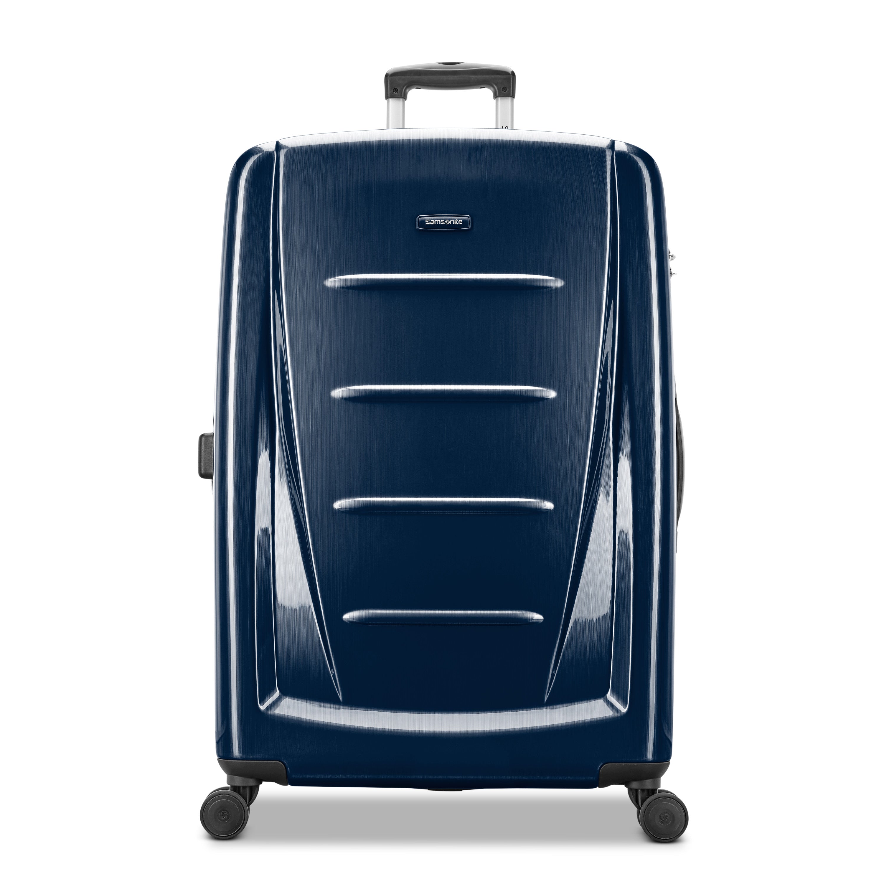 Samsonite Winfield 2 Hardside Luggage with 360 Spinner Wheels, TSA Lock, Airline Approved ( Navy , Checked-Large 28-Inch ) Navy Checked Large 28 Inch U21