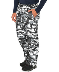 Arctix Men's Insulated Snowsports Cargo Pant ( A6 Camo Black , 4X-Large/32" Inseam ) A6 Camo Black 4 X Large 32 Inseam U3