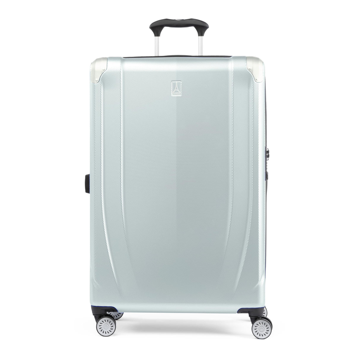 Travelpro Pathways 3 Hardside Expandable Luggage, 8 Spinner Wheels, Lightweight Hard Shell Suitcase ( Cloud Grey , Checked Large 28 Inch ) Cloud Grey Checked Large 28 Inch U1