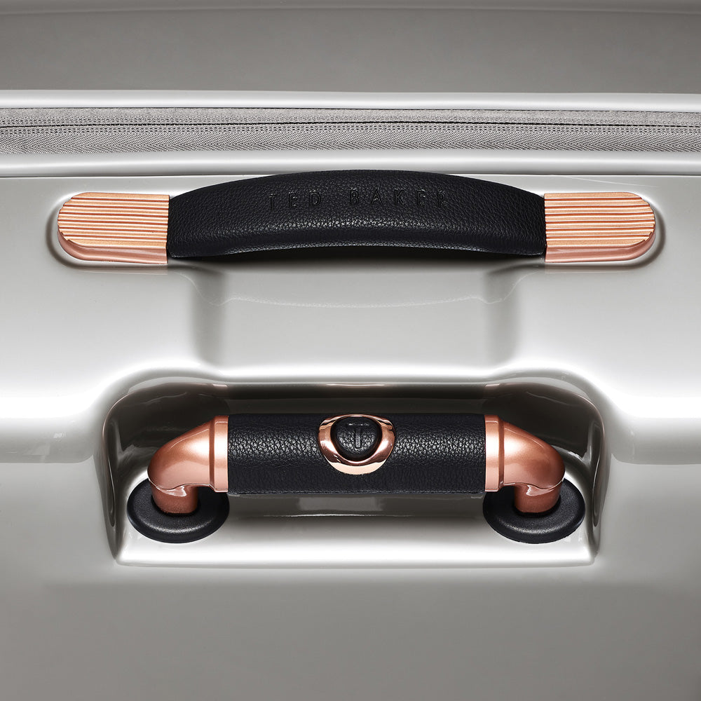 Ted Baker Women's Hardside Lightweight Spinner Luggage Water Floral Carry On 21 Inch U1