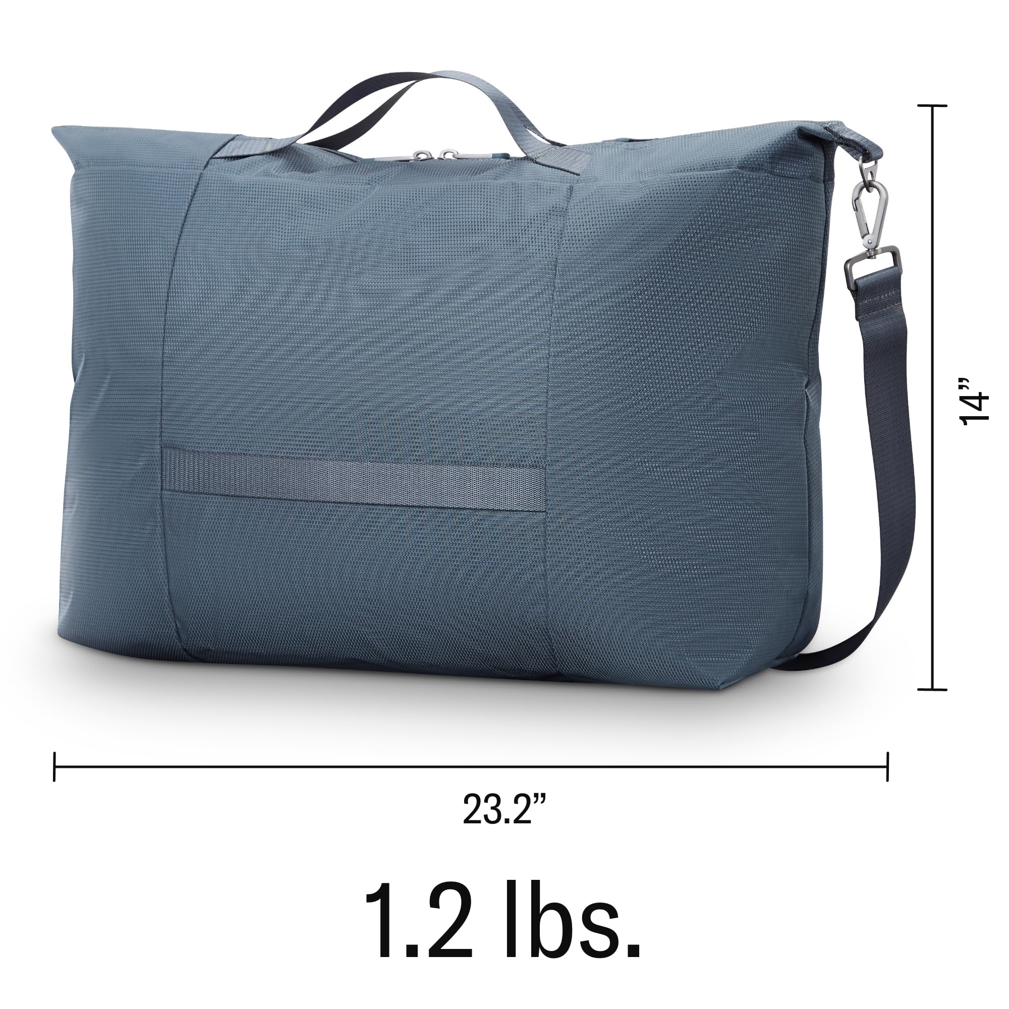 Samsonite UpLIFT Foldable Weekender Duffel ( Elemental Blue , 23" Duffle ) Elemental Blue 23 Duffle U1