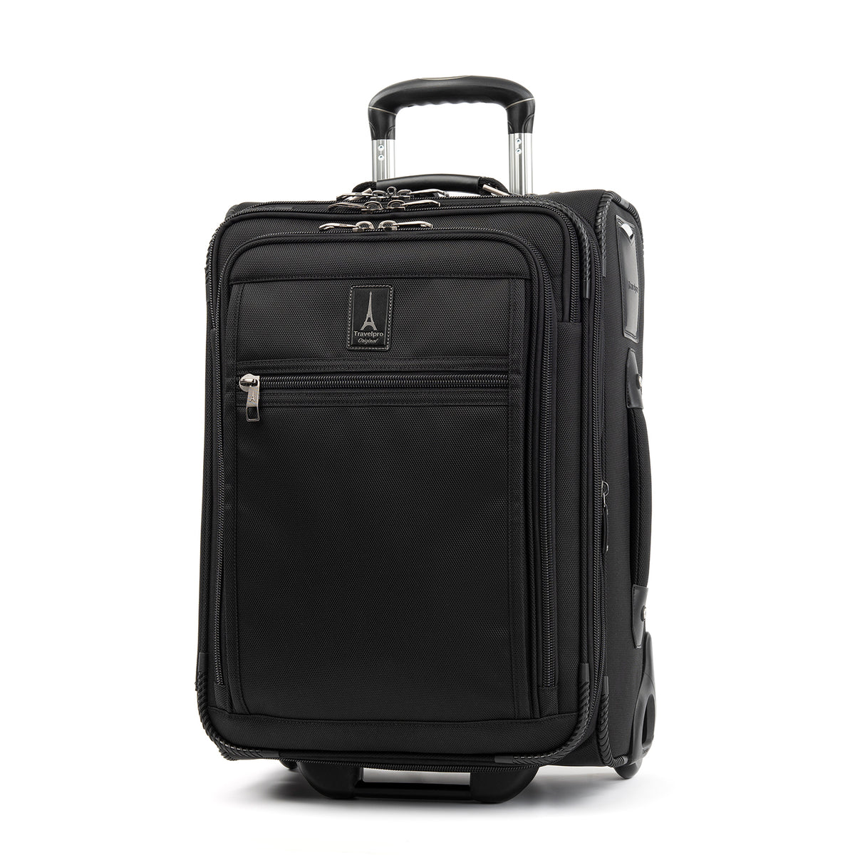 Travelpro Crew Expert Max Carry-on Expandable Rollaboard Jet Black One Size U1