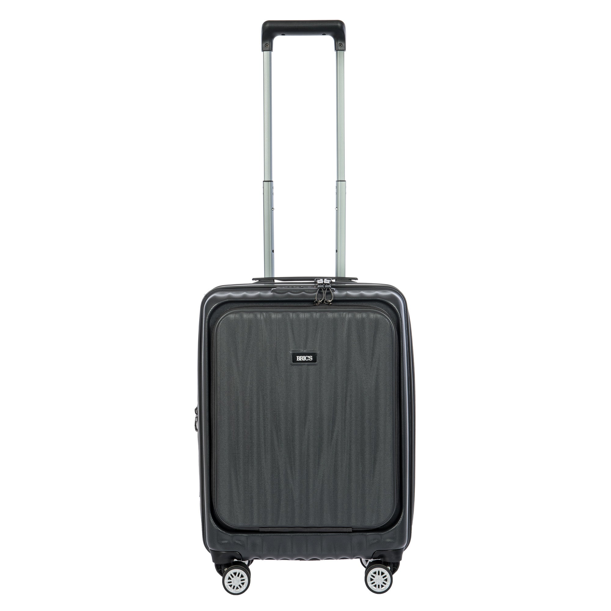 Bric's Cervia 21" Spinner Carry-on with Front Pocket ( Dark Grey , 21-Inch ) Dark Grey 21 Inch U2