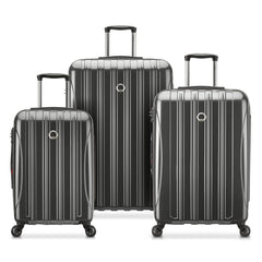DELSEY Paris Helium Aero Hardside Expandable Luggage with Spinner Wheels ( Titanium , 3-Piece Set (21/24/28) ) Titanium 3 Piece Set 21 24 28 U1