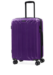 NONSTOP New York Elite Luggage Expandable Lightweight Spinner Wheels hard side shell Travel Suitcase Set, TSA Lock, Double USB Port, 3 packing cubes ( Purple , 3-piece Set (20/24/28) ) Purple 3 Piece Set 20 24 28 U1