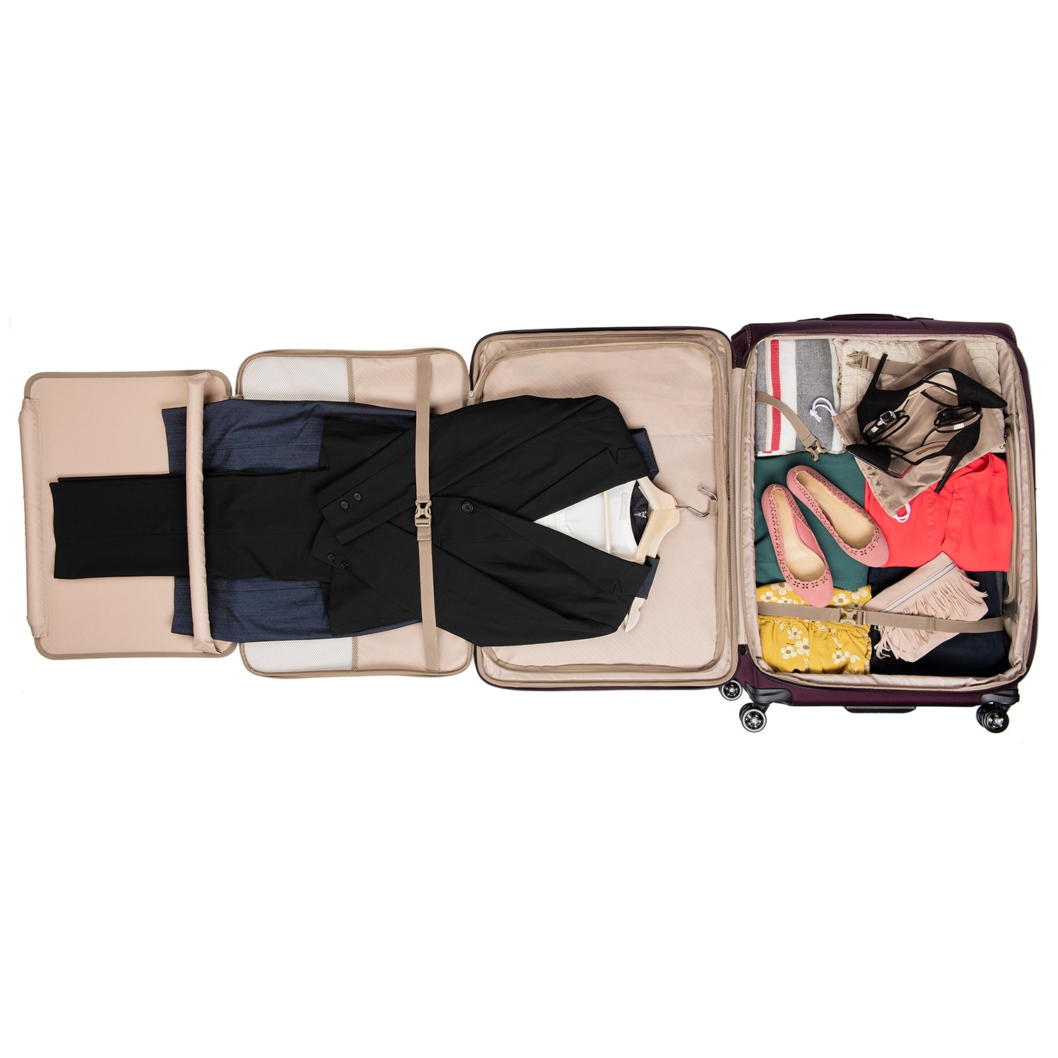 Travelpro Crew Versapack Softside Expandable Spinner Wheel Luggage U1