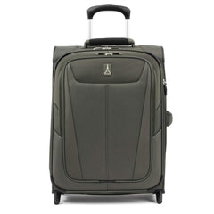 Travelpro Maxlite 5 Softside Expandable Upright 2 Wheel Luggage, Lightweight Suitcase, Men and Women ( Slate Green , Carry-on 20-Inch ) Slate Green Carry On 20 Inch U4