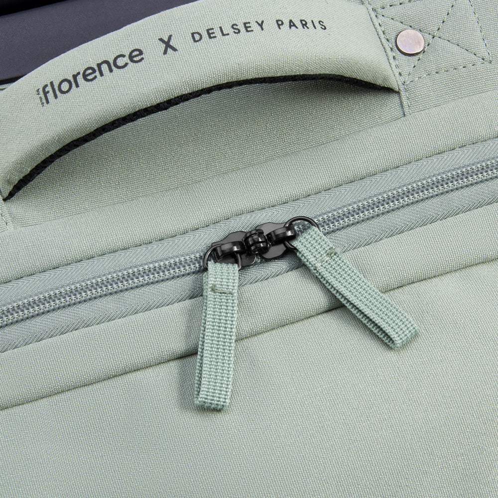 florence by mills x DELSEY PARIS On A Roll 28" Duffel ( Sage Green , 28" Rolling Duffel ) Sage Green 28 Rolling Duffel U1