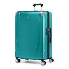 Travelpro Pathways 3 Hardside Expandable Luggage, 8 Spinner Wheels, Lightweight Hard Shell Suitcase ( Kayak Teal , Checked Large 28 Inch ) Kayak Teal Checked Large 28 Inch U1