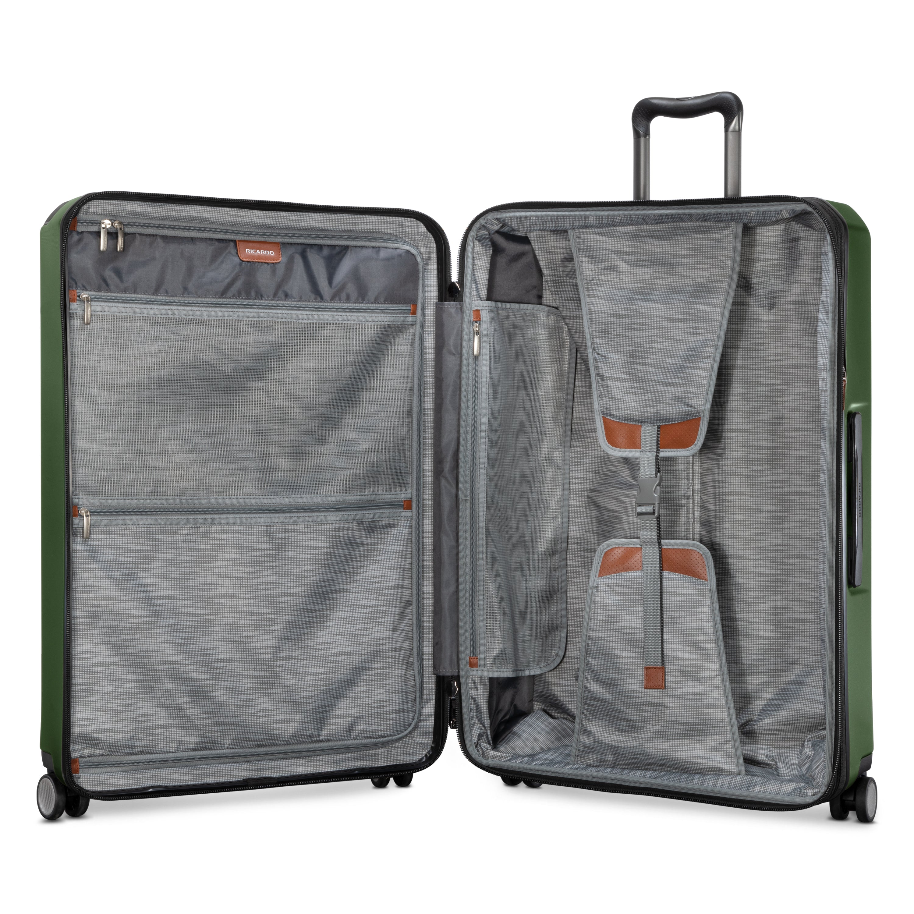 Ricardo Beverly Hills Montecito 2.0 Hardside with Dual Spinning Wheels, Expandable with Comfort Grip for Easy Packing and Moving, Men and Women U1