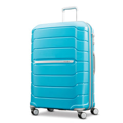 Samsonite Freeform Hardside Expandable with Double Spinner Wheels ( Ocean Blue , Checked-Large Spinner ) Ocean Blue Checked Large Spinner U9