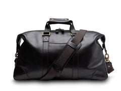 Bosca Men's Dolce Duffle Bag ( Black , One Size ) Black One Size U1