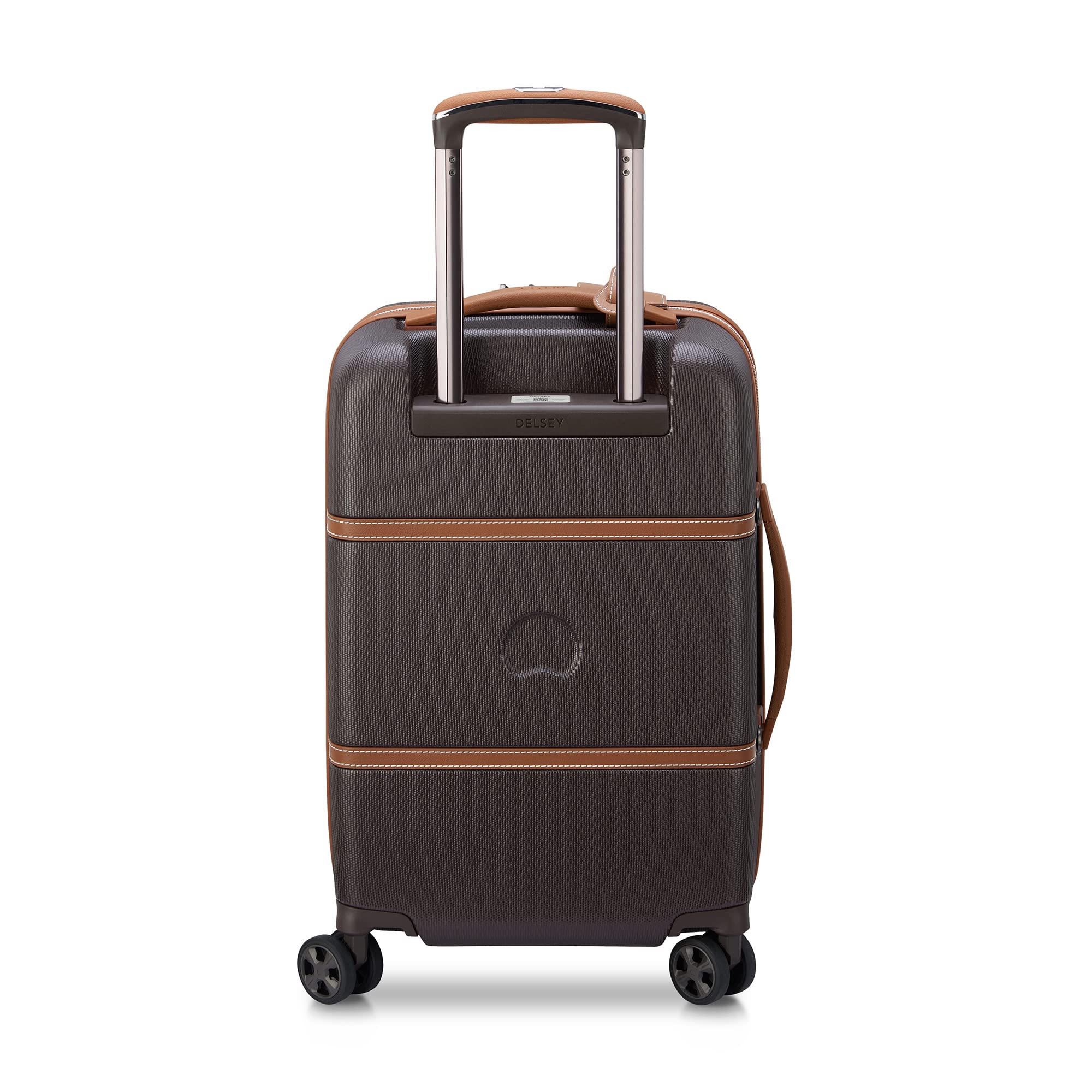 DELSEY Paris Chatelet Air 2.0 Hardside Luggage with Spinner Wheels ( Chocolate Brown , Carry-on 19 Inch ) Chocolate Brown Carry On 19 Inch U7