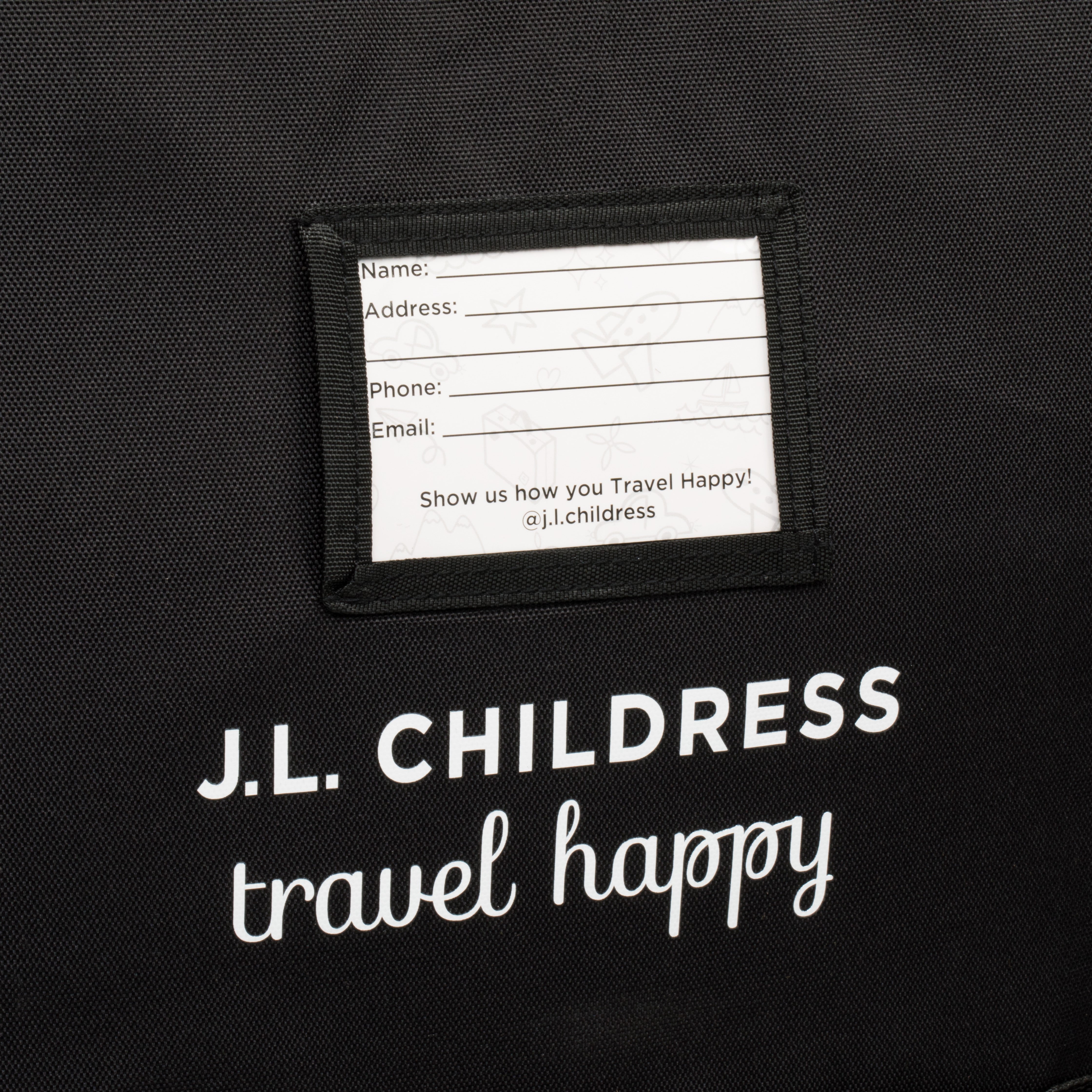 J.L. Childress Compact Stroller Travel Bag ( Black , One Size ) Black One Size U3