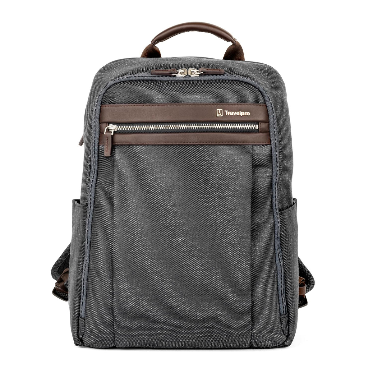 Travelpro Platinum Elite Laptop Travel Backpack, Fits up to 16 Inch Laptop, Business, Water Resistant, Men and Women ( Grey , 16 Inch ) Grey 16 Inch U1