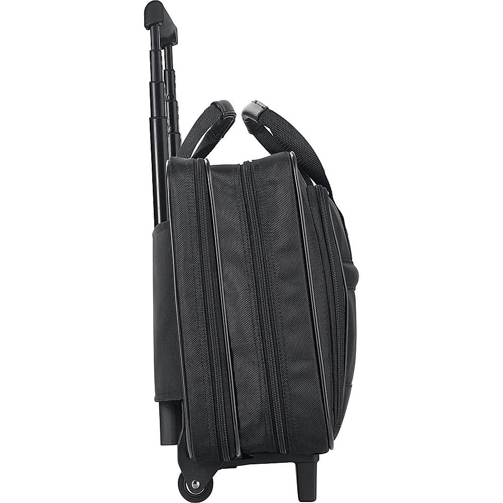 Solo Carnegie Rolling Laptop Bag, Black ( Black , One Size ) Black One Size U1