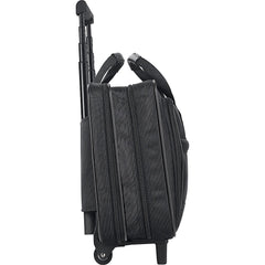 Solo Carnegie Rolling Laptop Bag, Black ( Black , One Size ) Black One Size U1