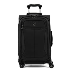 Travelpro Tourlite Softside Expandable Luggage with 4 Spinner Wheels, Lightweight Suitcase, Men and Women ( Black , Carry-On 21-Inch ) Black Carry On 21 Inch U53