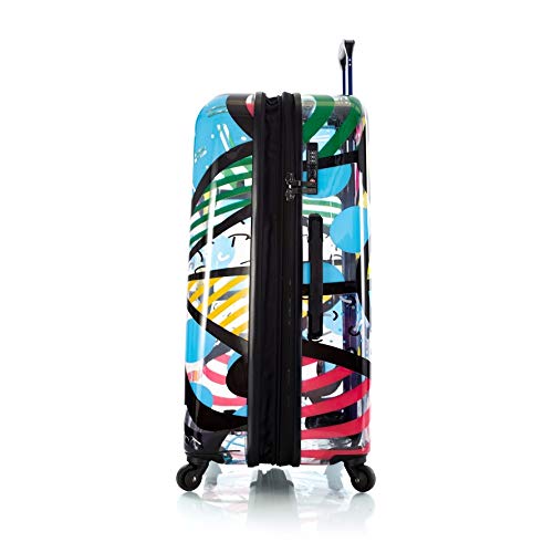 Heys Britto 30" Spinner Luggage Transparent ( Transparent Butterfly ) Transparent Butterfly  U1