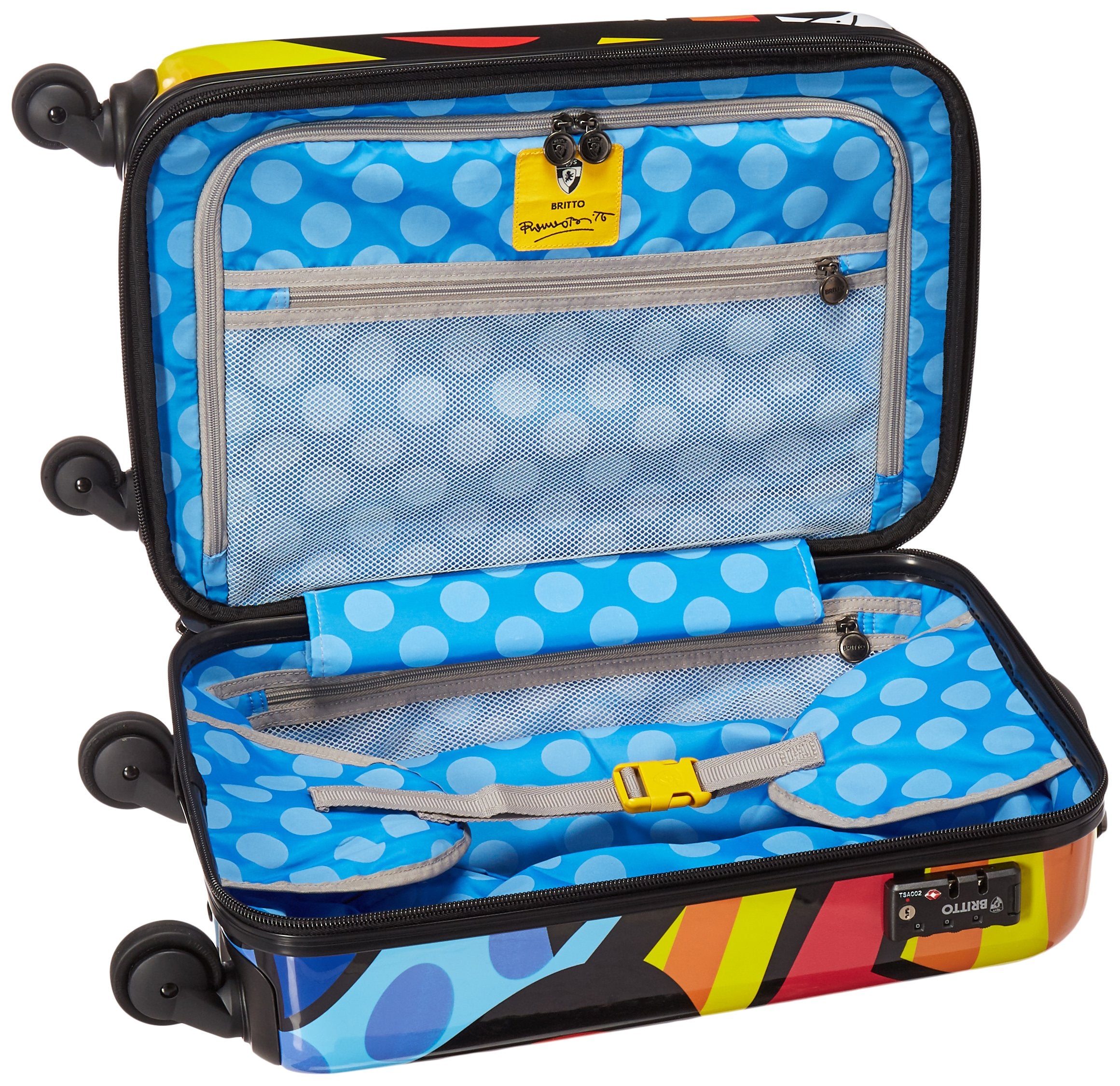 Heys America Britto 21-Inch Carry-on Spinner Luggage Britto New Day 21 U1