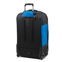 Travelpro Unisex-Adult Bold Softside Expandable Rollaboard Upright Luggage ( Blue/Black , Checked-Large 28-Inch ) Blue/Black Checked Large 28 Inch U2