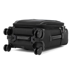 Travelpro Versapack + Lightweight Softside Expandable Checked Luggage, 8 Spinner Suitcase, TSA Lock, Men and Women ( Black , Compact Carry On 20-Inch ) Black Compact Carry On 20 Inch U1