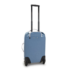 Kipling Devin on Wheels ( Brush Blue with Contrast , One Size ) Brush Blue with Contrast One Size U1
