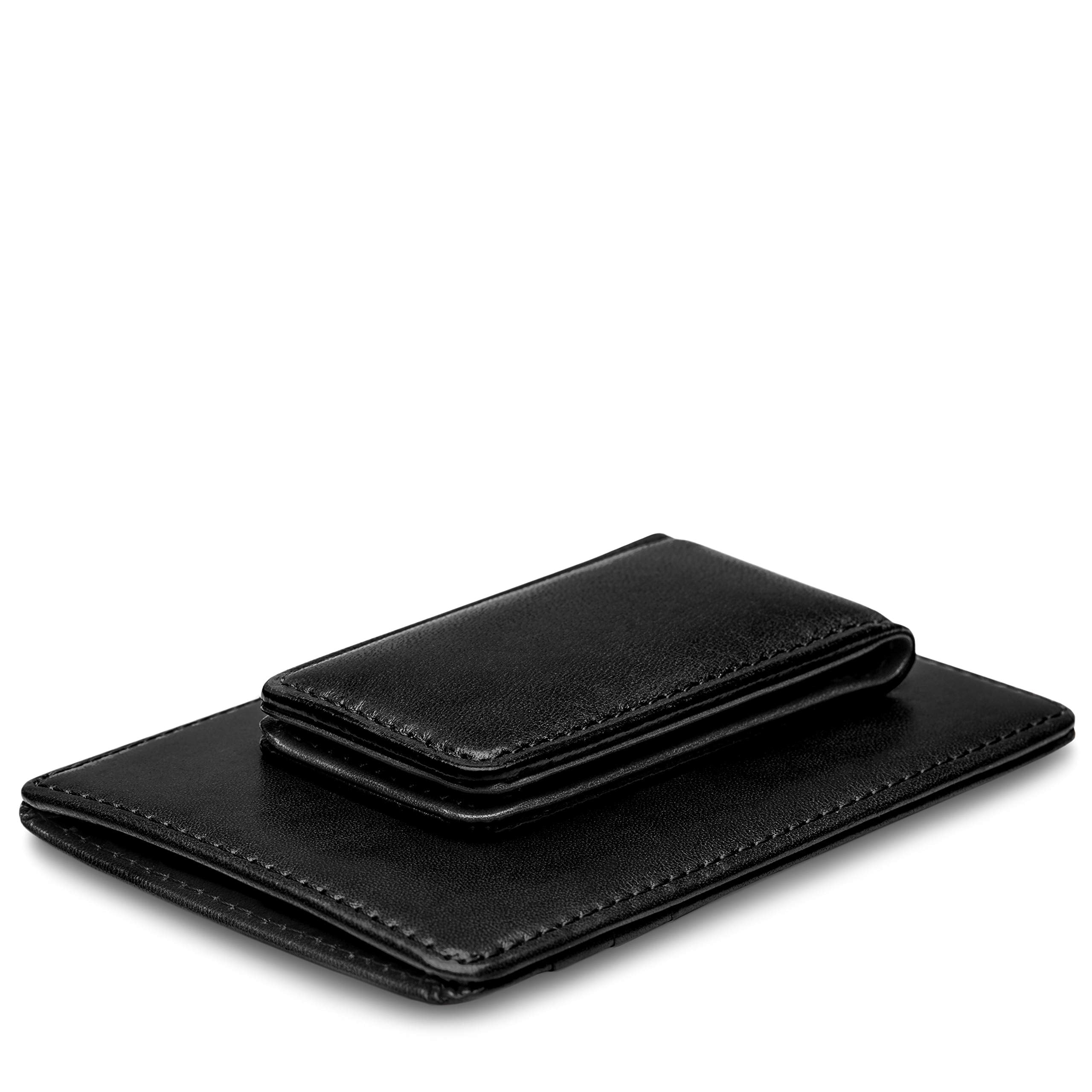 Bosca Old Leather Deluxe Front Pocket Wallet ( Black , One Size ) Black One Size U1