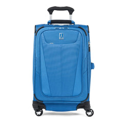 Travelpro Maxlite 5 Softside Expandable Luggage with 4 Spinner Wheels, Lightweight Suitcase, Men and Women ( Azure Blue , Carry-on 21-Inch ) Azure Blue Carry On 21 Inch U1