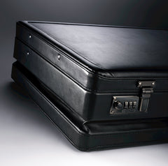 Samsonite Bonded Leather Attache 15.6 Black One Size U2