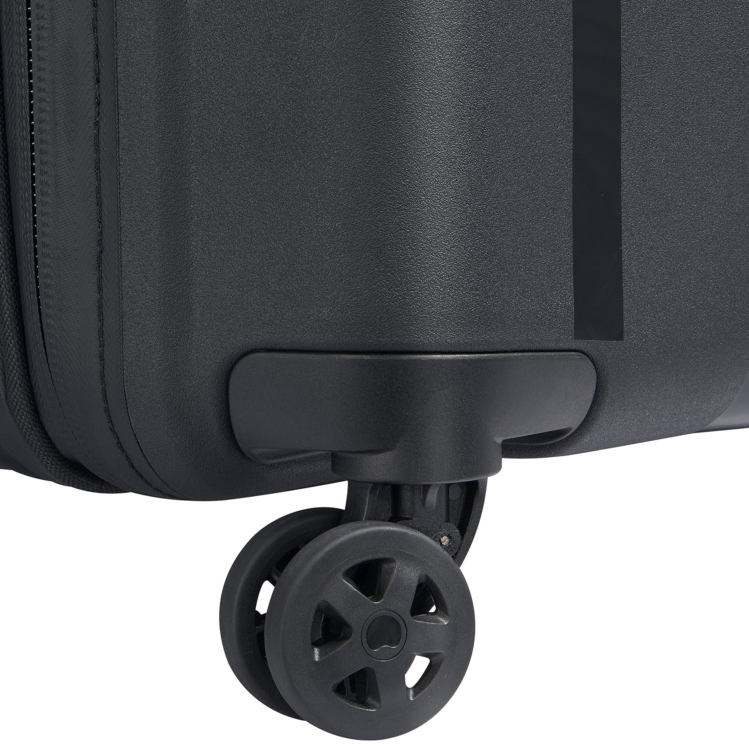 DELSEY Paris Clavel Hardside Expandable Luggage with Spinner Wheels ( BLACK , Checked-Large 30 Inch ) BLACK Checked Large 30 Inch U21
