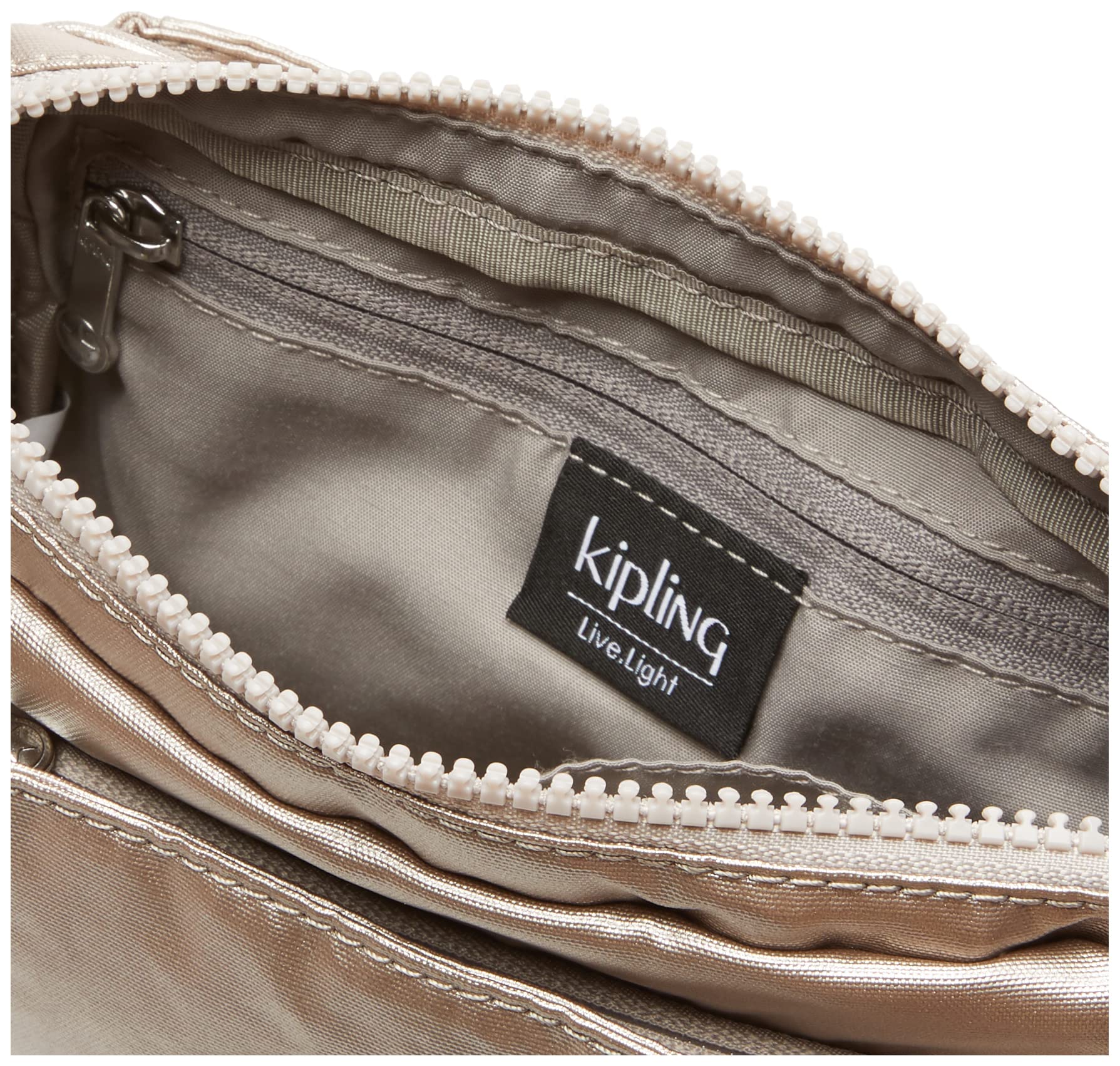 Kipling Abanu Multi Convertible Crossbody Bag ( Metallic Glow , One Size ) Metallic Glow One Size U1