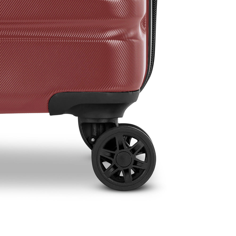 Samsonite Evolve SE Hardside Expandable Spinner Luggage ( Matte Burgundy , Large Spinner ) Matte Burgundy Large Spinner U1