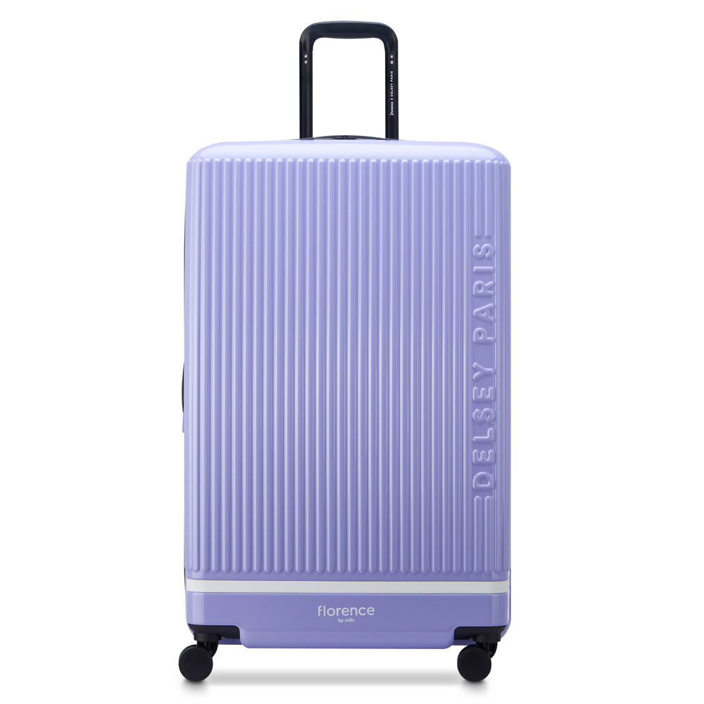 florence by mills x DELSEY PARIS Spin Me Away Expandable 29" Large Spinner Upright ( Lavender , 29" Large Spinner ) Lavender 29 Large Spinner U1