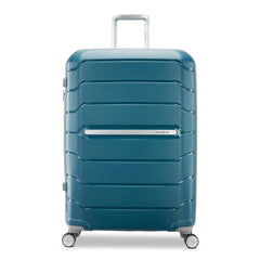Samsonite Freeform Hardside Expandable with Double Spinner Wheels ( Dark Teal , Checked-Large 28-Inch ) Dark Teal Checked Large 28 Inch U4