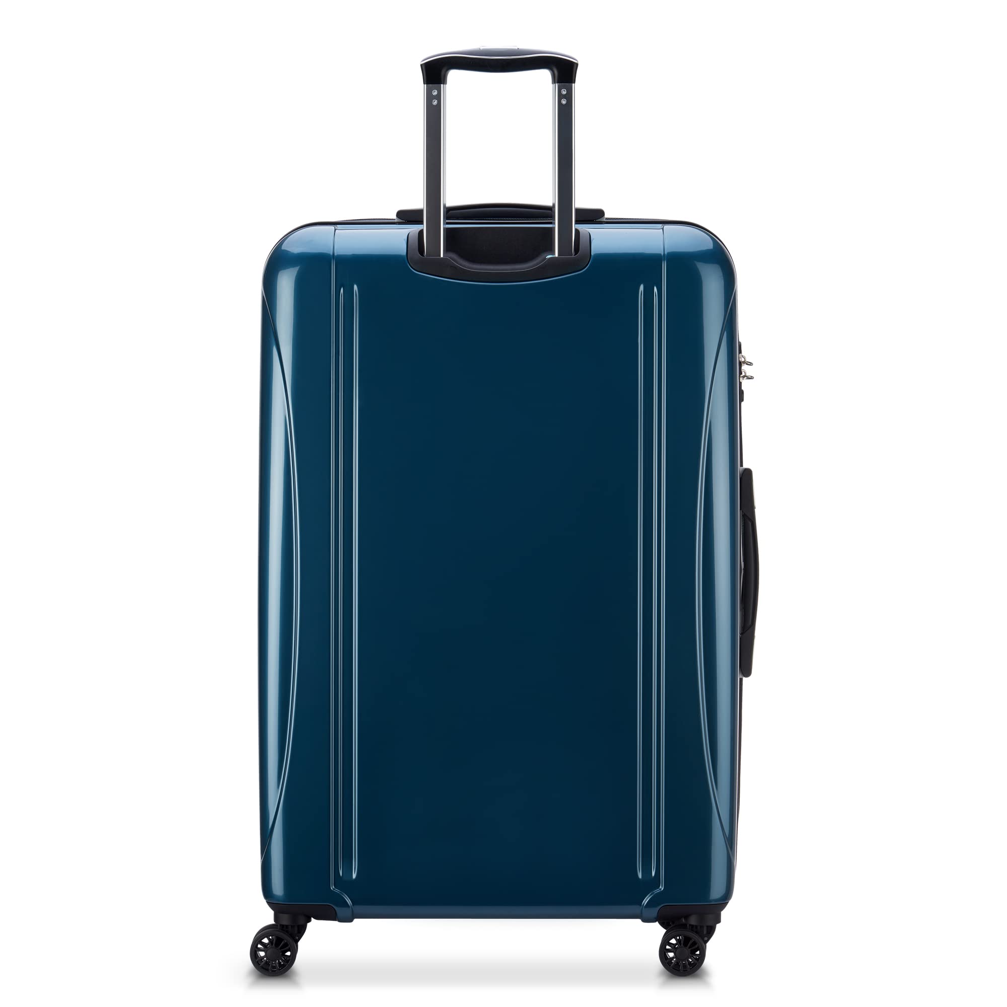DELSEY Paris Helium Aero Hardside Expandable Luggage with Spinner Wheels ( Teal , Checked-Large 29 Inch ) Teal Checked Large 29 Inch U20