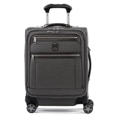 Travelpro Platinum Elite Softside Expandable Checked Luggage, 8 Wheel Spinner Large Suitcase, TSA Lock, Men and Women ( Vintage Grey , Carry-On 19-Inch ) Vintage Grey Carry On 19 Inch U4