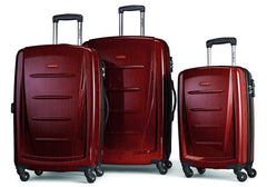 Samsonite Winfield 2 Hardside Luggage with 360 Spinner Wheels, TSA Lock, Airline Approved ( Burgundy , 3-Piece Set (20/24/28) ) Burgundy 3 Piece Set 20 24 28 U1