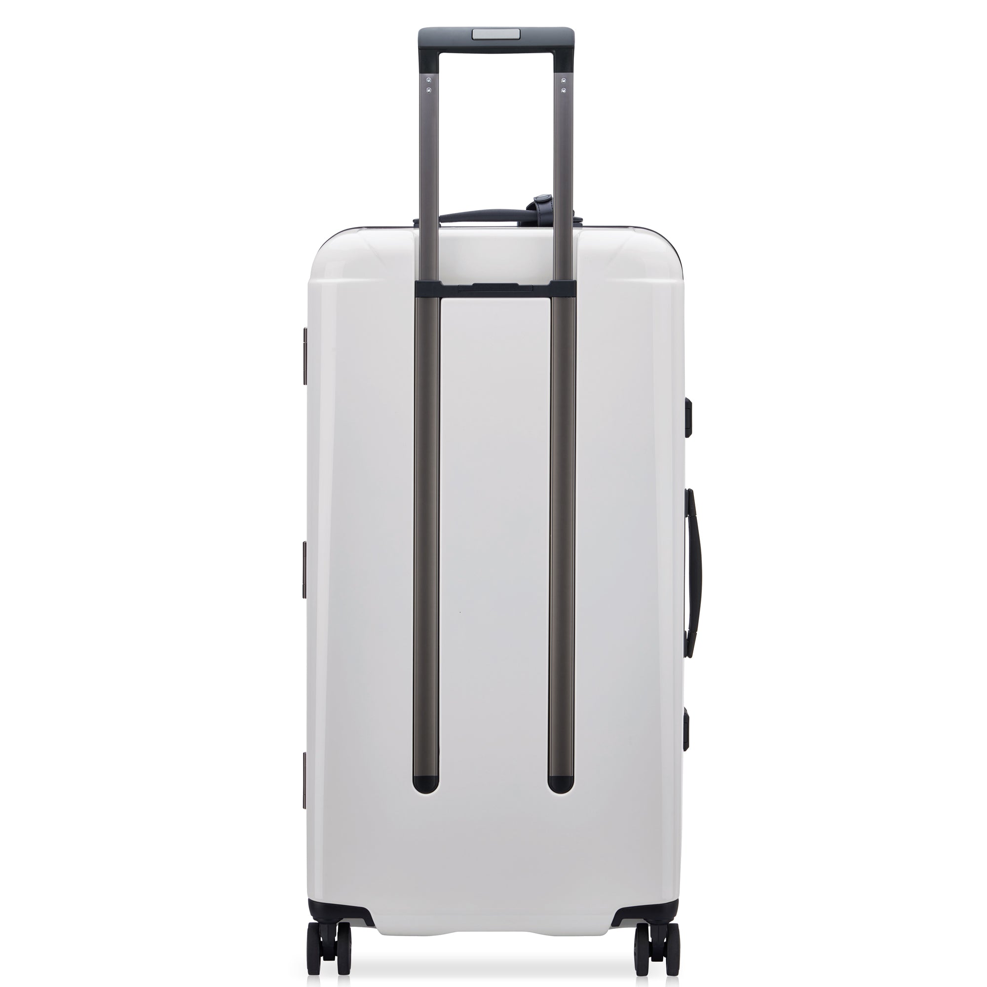 PEUGEOT Voyages Hardside Luggage with Spinner Wheels ( Glossy White , 29 Inch Trunk ) Glossy White 29 Inch Trunk U1