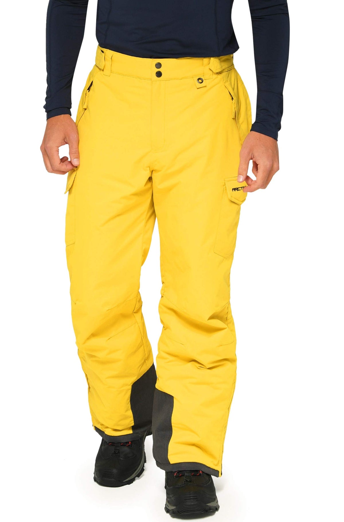 Arctix Men's Insulated Snowsports Cargo Pant ( Bamboo Yellow , XX-Large/28" Inseam ) Bamboo Yellow XX Large 28 Inseam U9