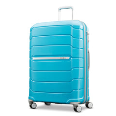 Samsonite Freeform Hardside Expandable with Double Spinner Wheels ( Ocean Blue , Checked-Large 28-Inch ) Ocean Blue Checked Large 28 Inch U3