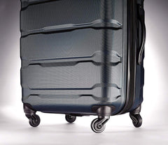 Samsonite Omni Pc Hardside Expandable Luggage with Spinner Wheels ( Navy , 3-Piece Set (20/24/28) ) Navy 3 Piece Set 20 24 28 U2