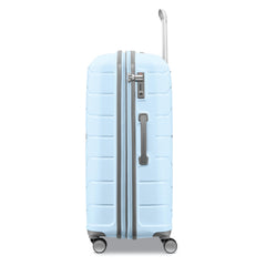 Samsonite Freeform Hardside Expandable with Double Spinner Wheels ( Sky Blue , Checked-Large Spinner ) Sky Blue Checked Large Spinner U4